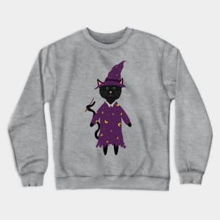 Salem The Wizardly Cat Crewneck Sweatshirt